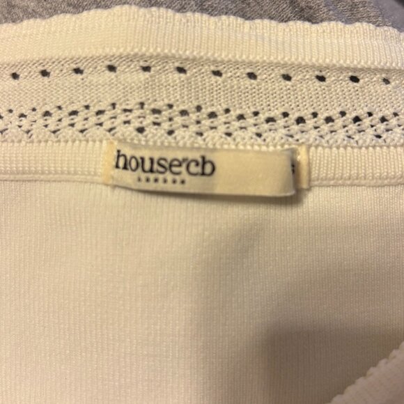 House of CB - ivory dainty knit mini skirt - Picture 5 of 5